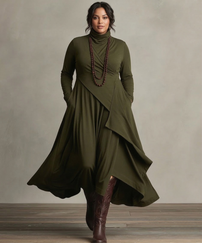 Kaia | Robe Drapée Élégante