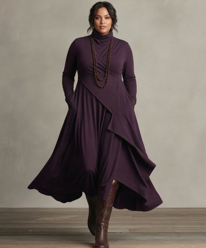 Kaia | Robe Drapée Élégante