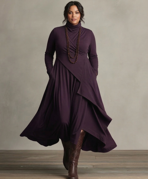 Kaia | Robe Drapée Élégante