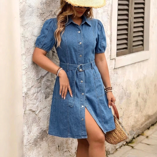 Robe en Jean Européenne Floriane