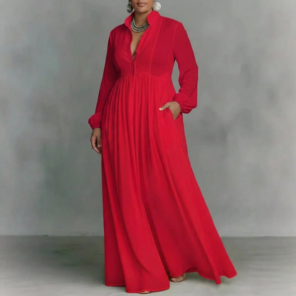 Robe Française Vera : Élégant Détail de Nœud en Ruban