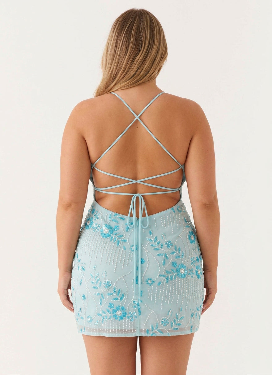 Honora - Robe Mini Pailletée