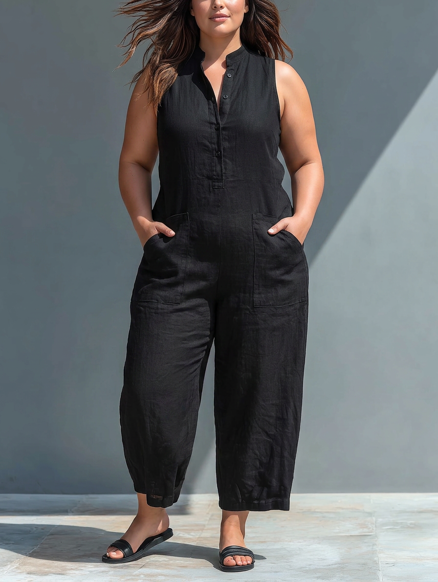 Bria | Combinaison Minimaliste en Lin