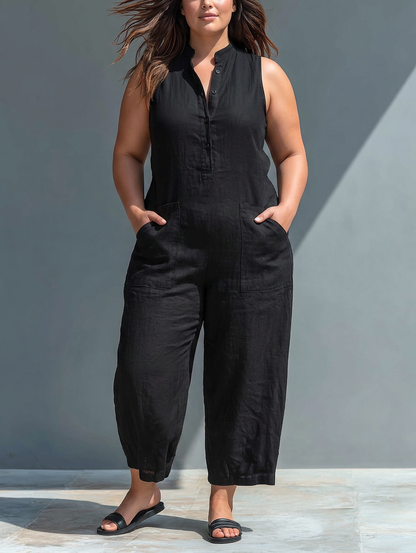 Bria | Combinaison Minimaliste en Lin