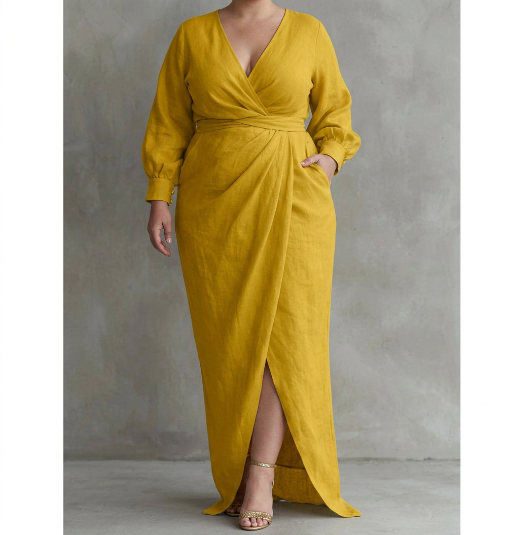 Robe Petra Cintrée à la Taille : Silhouette Féminine Élégante