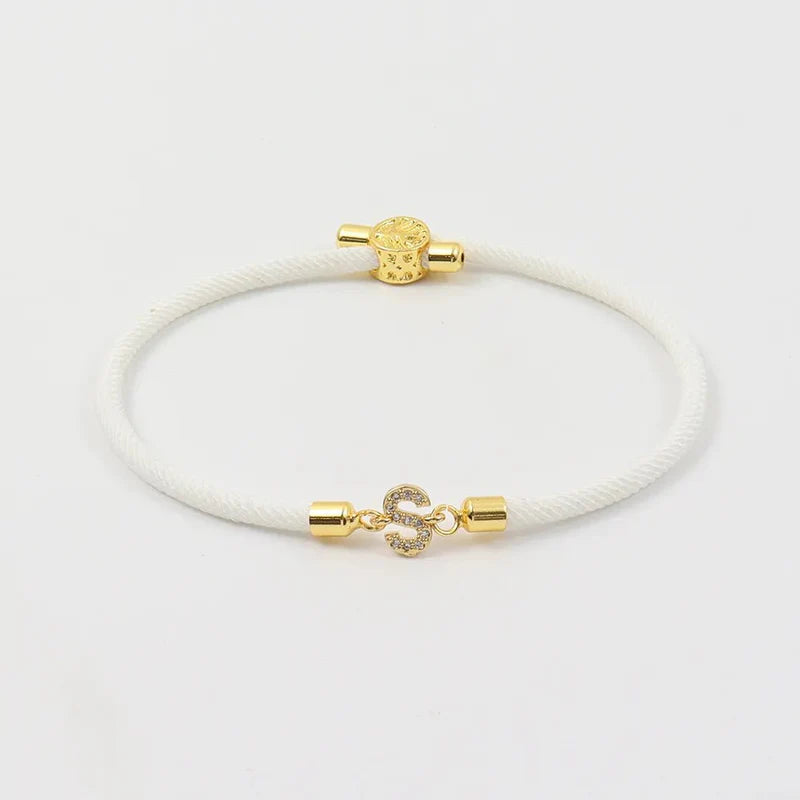 Bracelets Personnalisés avec Initiales Ajustables