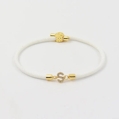 Bracelets Personnalisés avec Initiales Ajustables