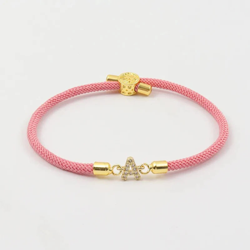 Bracelets Personnalisés avec Initiales Ajustables