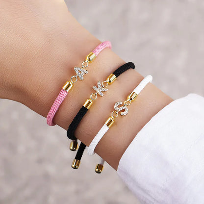 Bracelets Personnalisés avec Initiales Ajustables