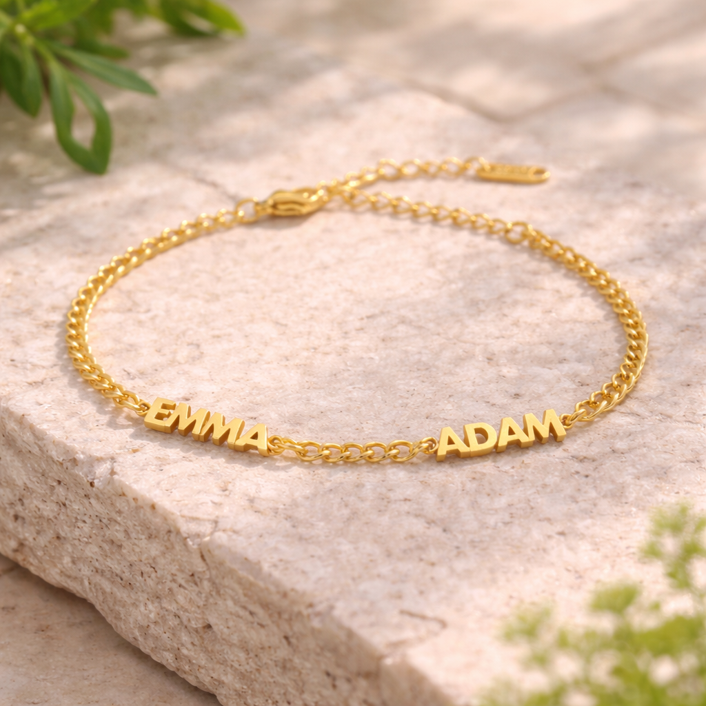 Bracelet Personnalisé Chaîne Curb
