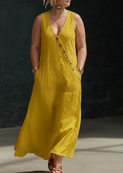 Robe Mira Boutonnée : Élégance Intemporelle au Quotidien