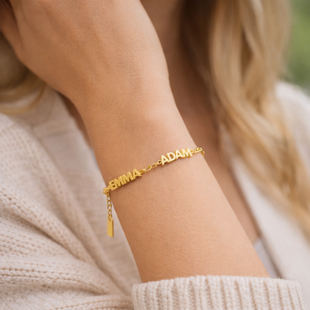 Bracelet Personnalisé Chaîne Curb