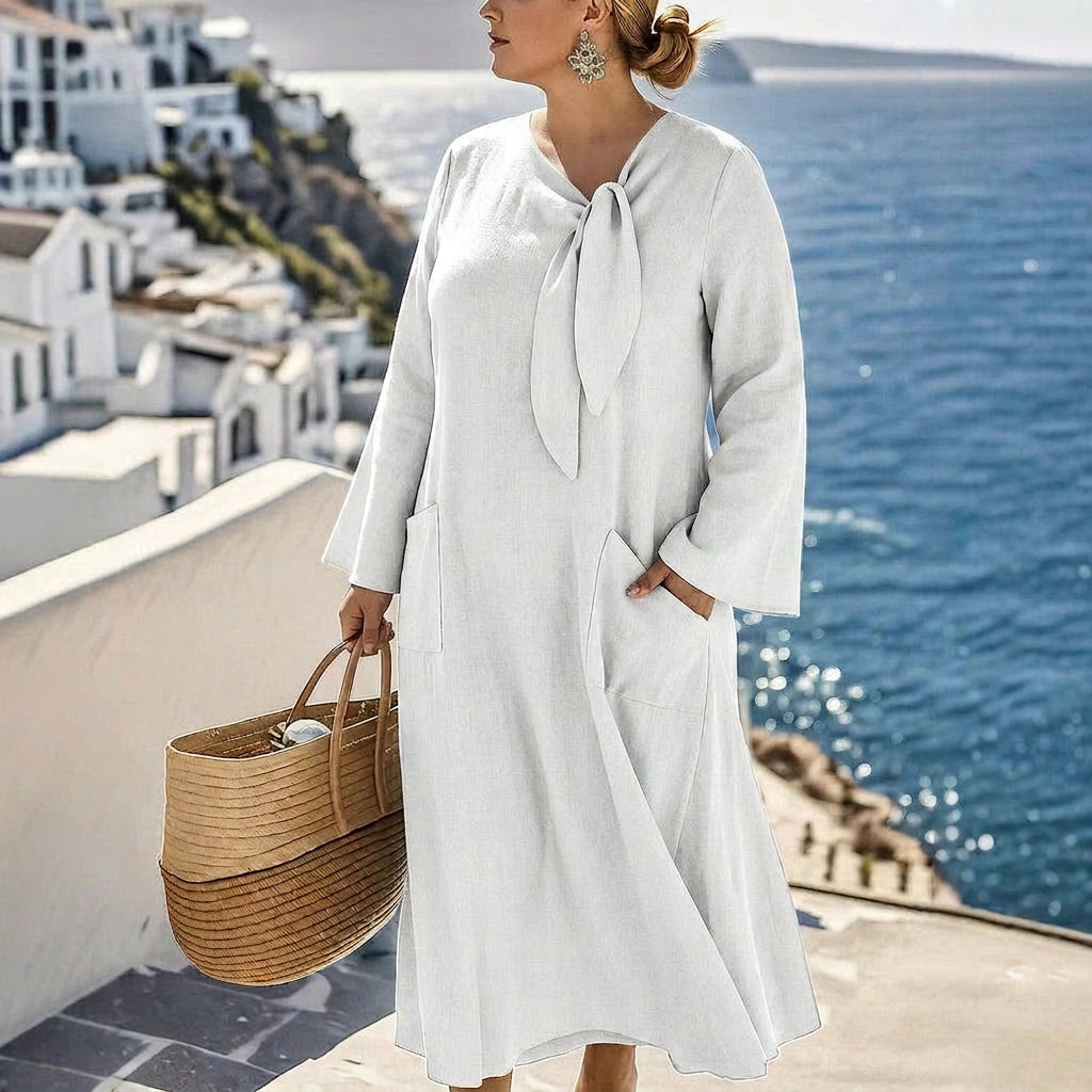 Robe A-Line Elspeth : Élégance décontractée sans effort