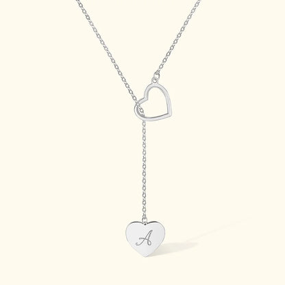 Collier Cœur Intemporel avec Initiale