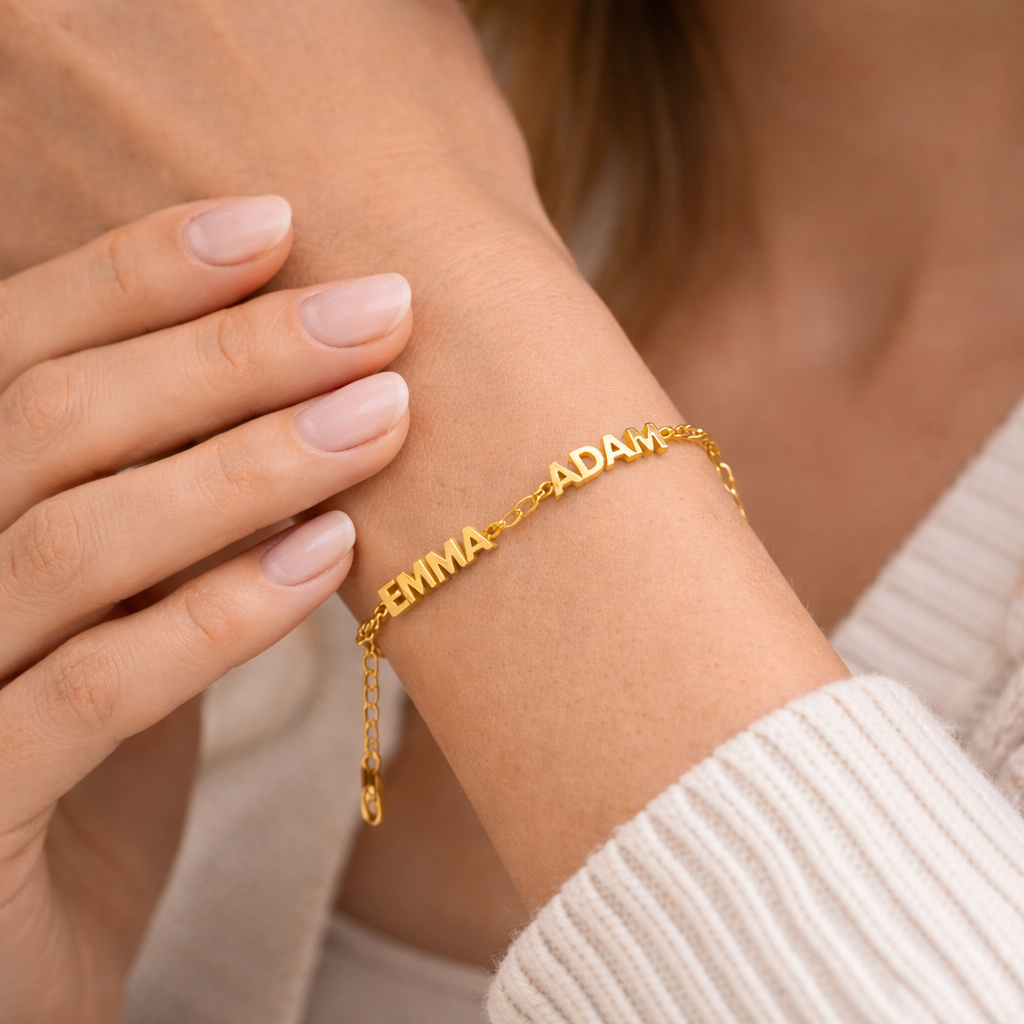 Bracelet Personnalisé Chaîne Curb