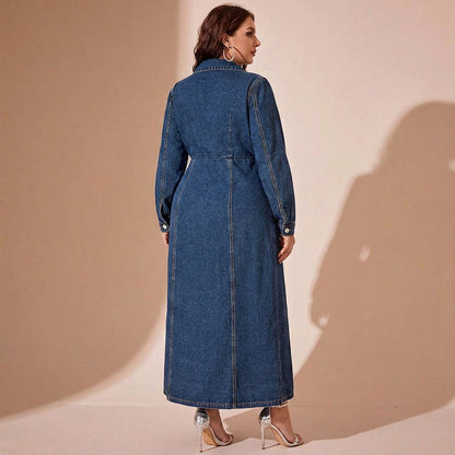 Robe Cardigan en Jean Wanda