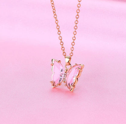 Collier Papillon Délicat