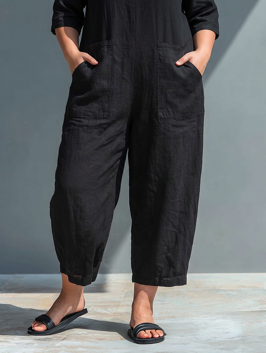 Bria | Combinaison Minimaliste en Lin