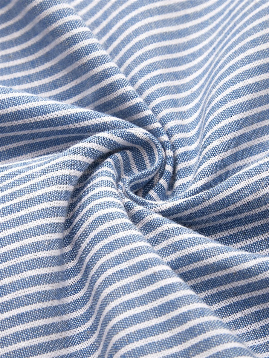 Frankie | Robe Midi Rayée