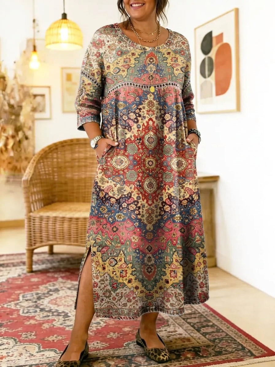 Rosanna | Robe Midi Imprimée