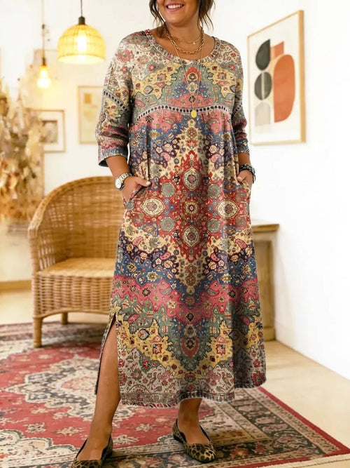 Rosanna | Robe Midi Imprimée