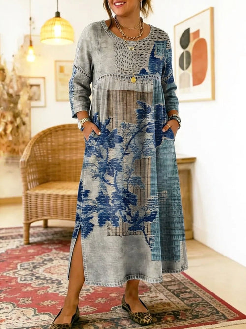 Junia | Robe Midi Imprimée