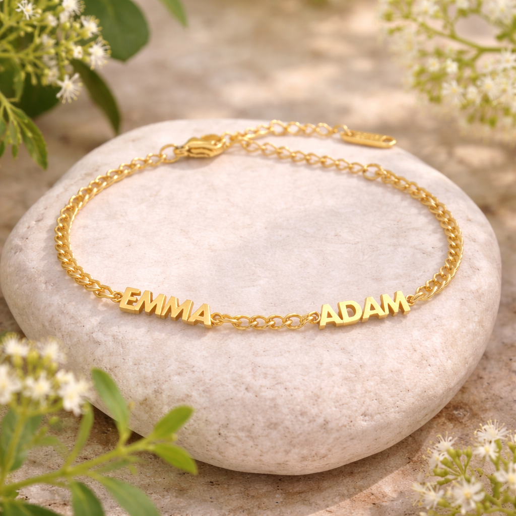 Bracelet Personnalisé Chaîne Curb