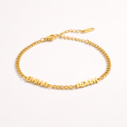 Bracelet Personnalisé Chaîne Curb