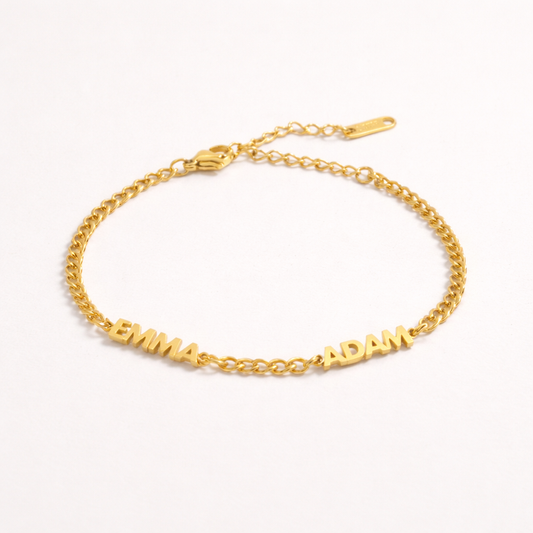 Bracelet Personnalisé Chaîne Curb