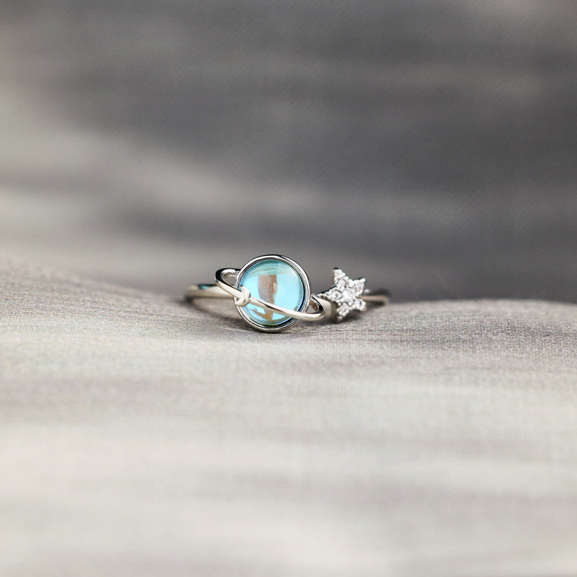 Bague Spinning Star Fidget-Relaxation