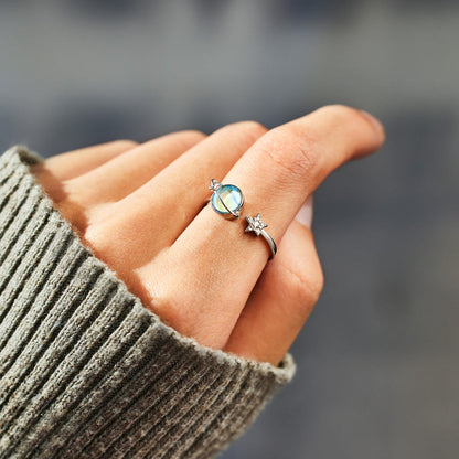 Bague Spinning Star Fidget-Relaxation