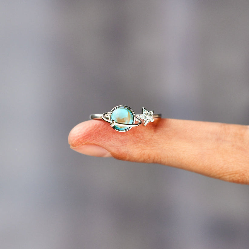 Bague Spinning Star Fidget-Relaxation