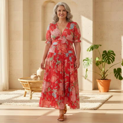 Salma | Robe Maxi Florale