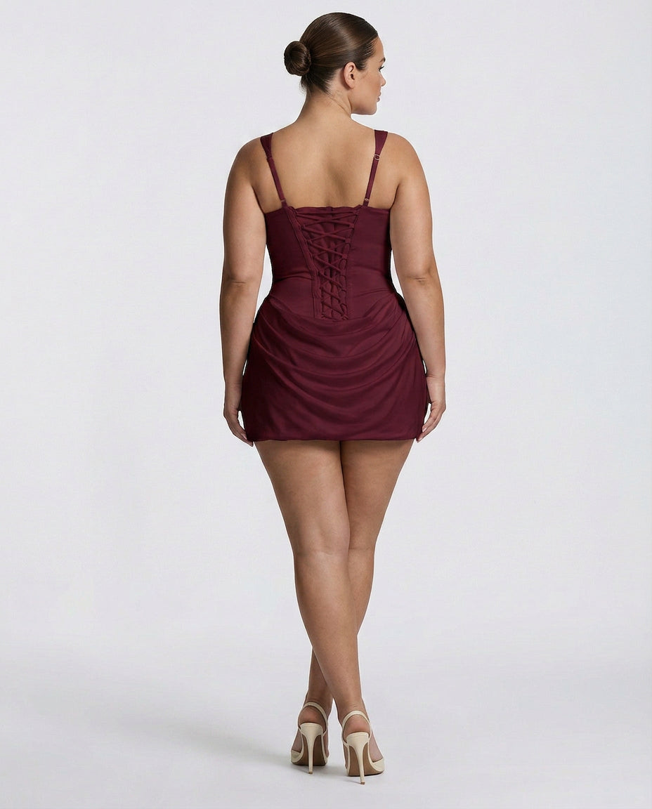 Juno - Robe Mini Drapée