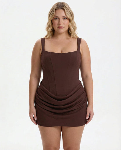 Juno - Robe Mini Drapée