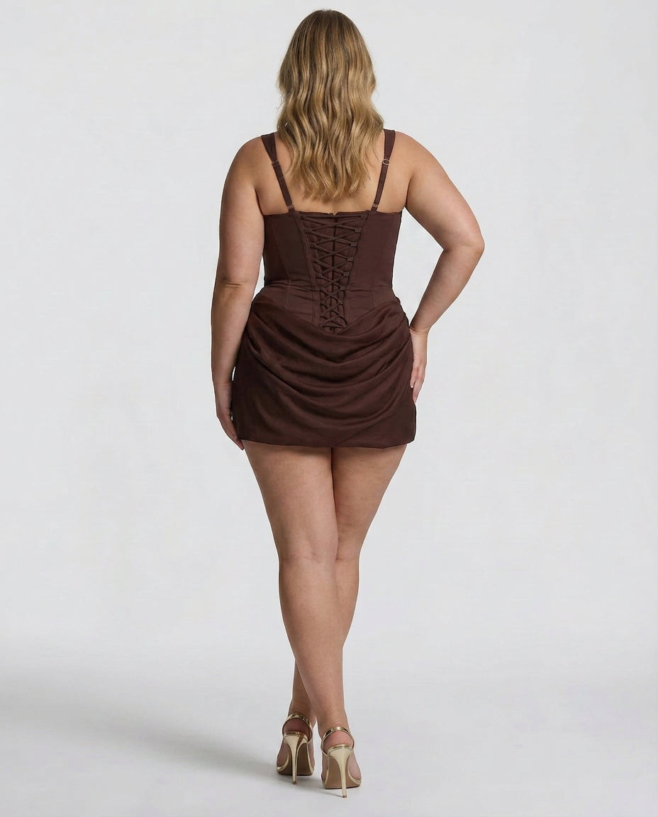 Juno - Robe Mini Drapée