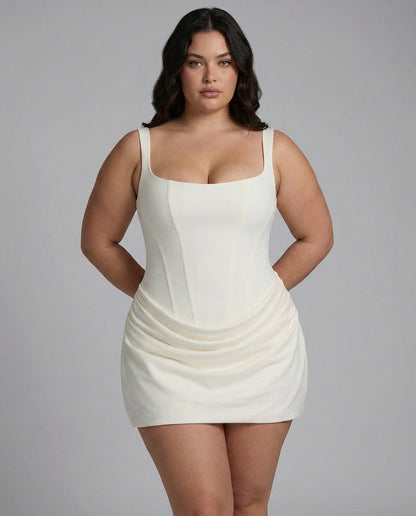 Juno - Robe Mini Drapée