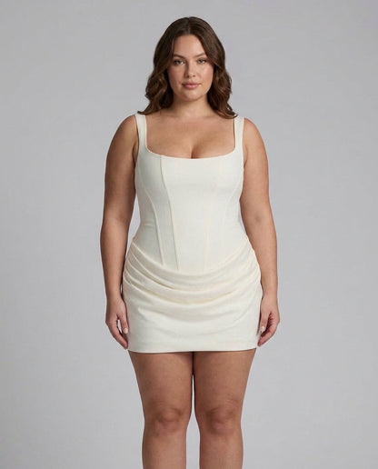 Juno - Robe Mini Drapée
