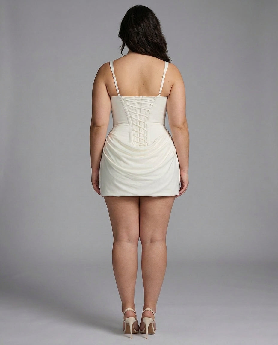 Juno - Robe Mini Drapée
