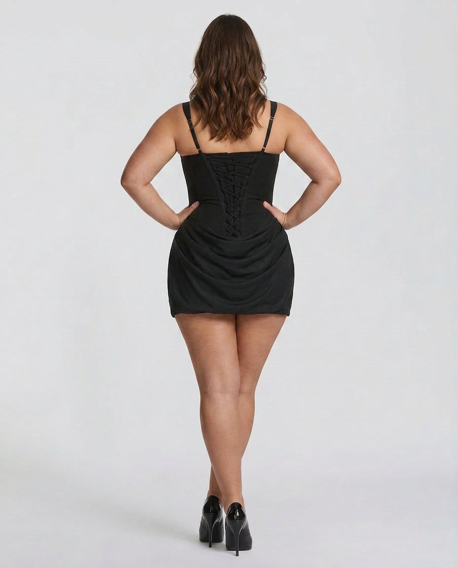 Juno - Robe Mini Drapée