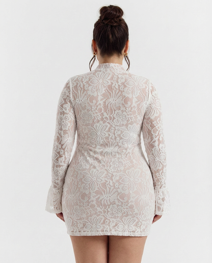 Sylvie - Robe Mini Bodycon en Dentelle
