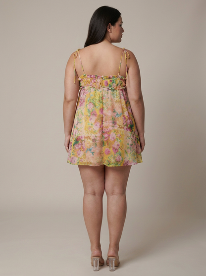Robe Mini Fleurie