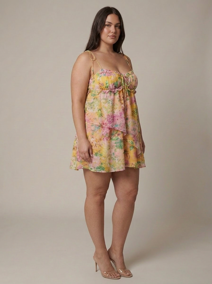 Robe Mini Fleurie