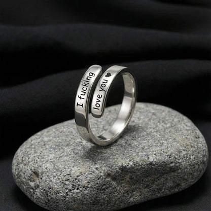 Bague Gravée Amour Sans Filtre