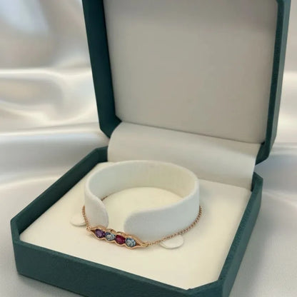 Bracelet Trio Pierres Délicates