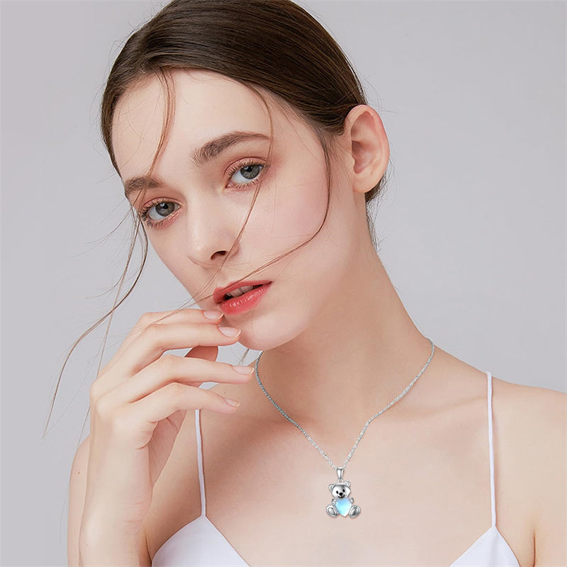 Collier Ours Lumière du Coeur