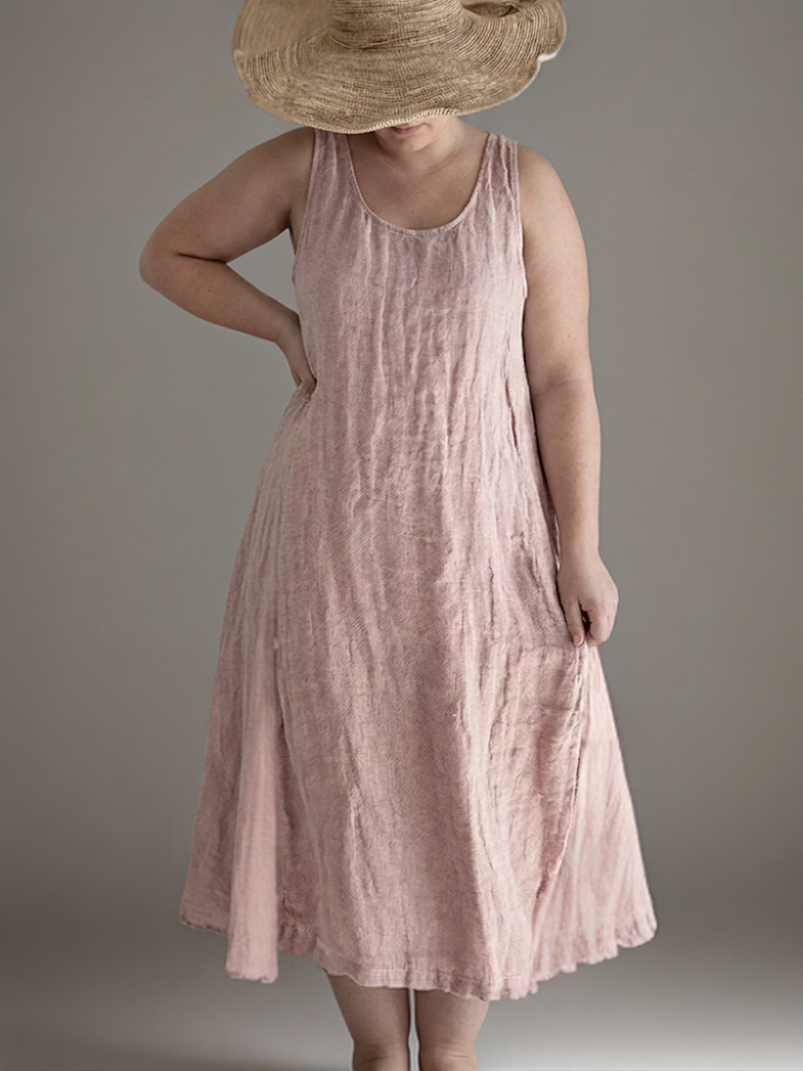 Magnolia | Robe maxi élégante sans manches