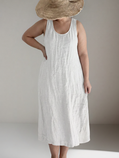 Magnolia | Robe maxi élégante sans manches