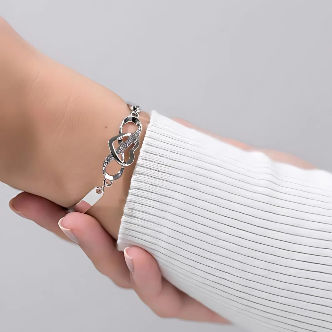 Bracelet Cœur Infini Délicat