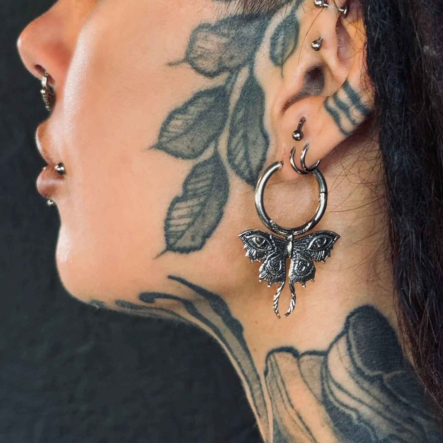 Boucles d’Oreilles Papillon Enchanté